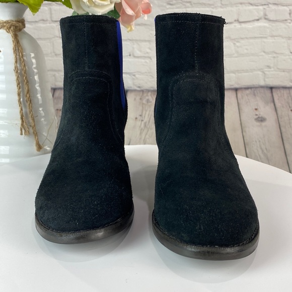 SPERRY TOP-SIDER BLACK/Blue Ankle Boots - Picture 3 of 17